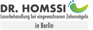 Dr. Homssi, Laserbehandlung bei eingewachsenen Zehennägeln in Berlin
